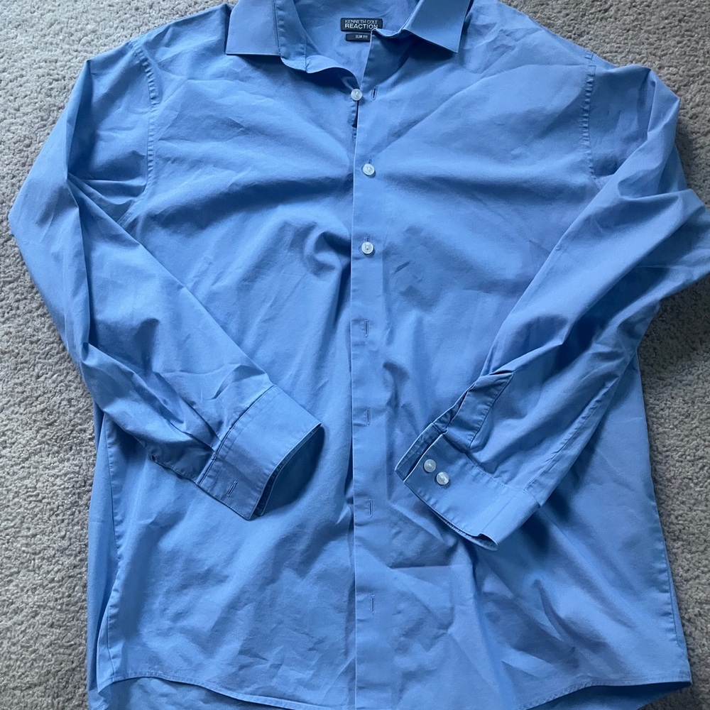 Kenneth Cole Light Blue Dress Shirt